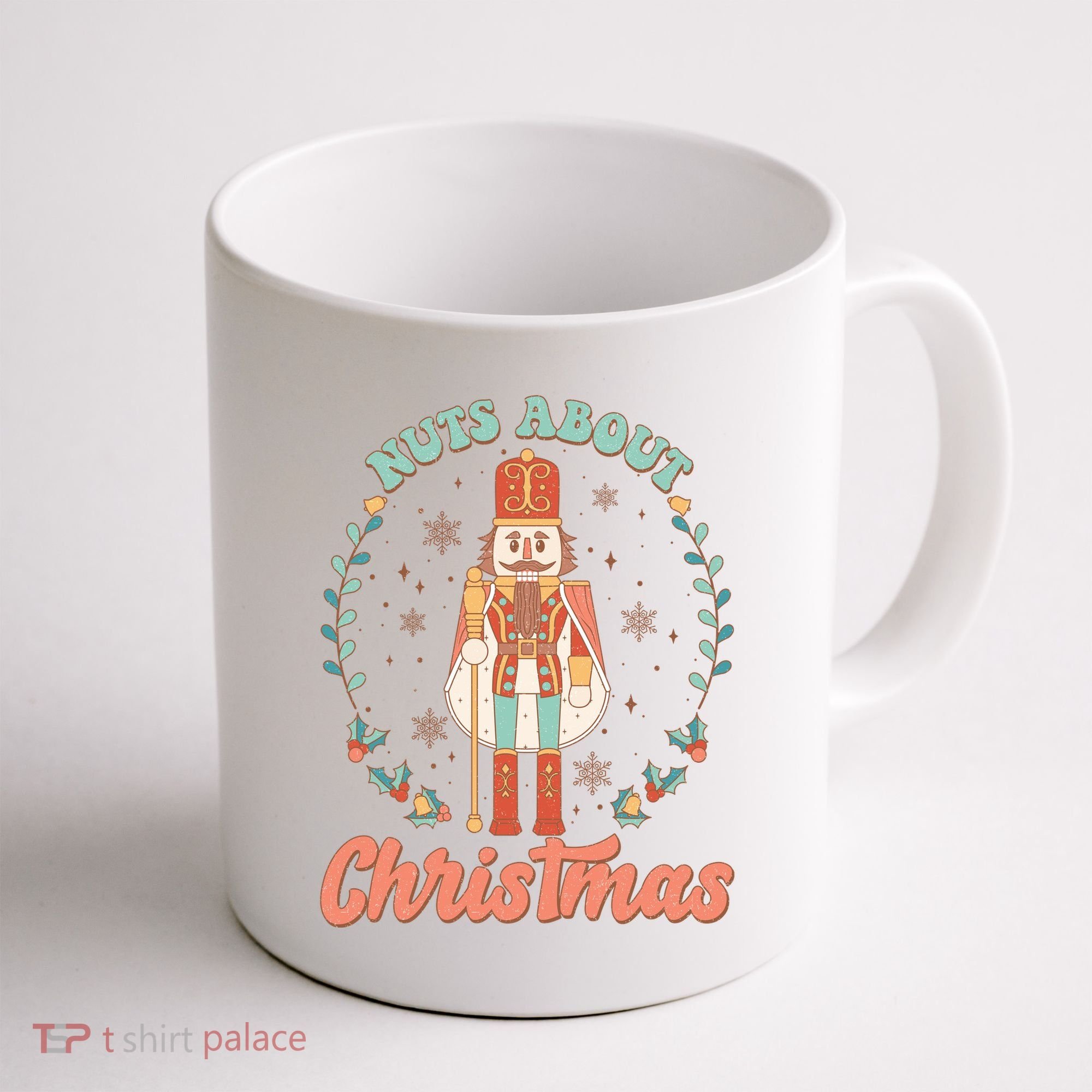 Nuts About Christmas Funny Holiday Coffee Mug