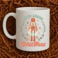 Nuts About Christmas Funny Holiday Coffee Mug thumb 2