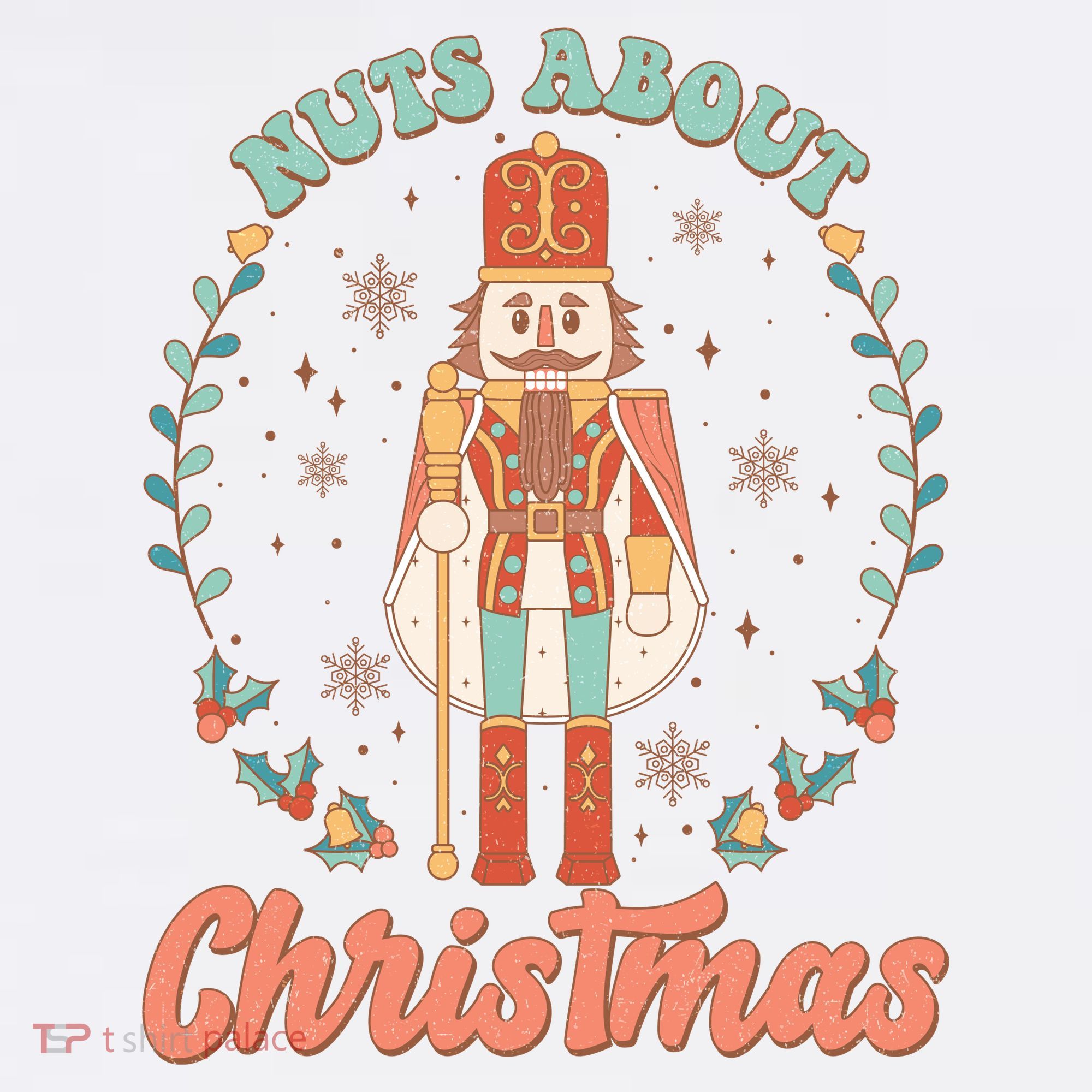 Nuts About Christmas Funny Holiday Ornament