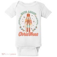 Nuts About Christmas Funny Holiday Baby Bodysuit thumb 0