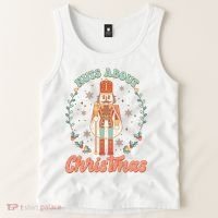 Nuts About Christmas Funny Holiday Tank Top thumb 2