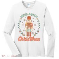 Nuts About Christmas Funny Holiday Women's Long Sleeve Shirt thumb 0