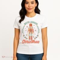 Nuts About Christmas Funny Holiday Women's T-Shirt thumb 4