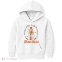 Nuts About Christmas Funny Holiday Kids Hoodie thumb 0