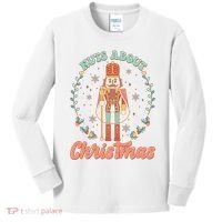 Nuts About Christmas Funny Holiday Kids Long Sleeve Shirt thumb 0