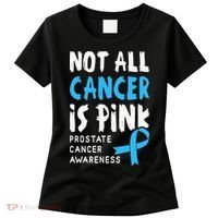 Not All Cancer Is Pink Prostate Cancer Awareness Support Women's T-Shirt thumb 0