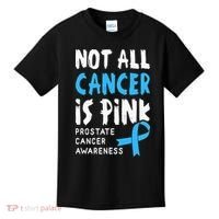 Not All Cancer Is Pink Prostate Cancer Awareness Support Kids T-Shirt thumb 0