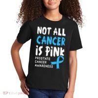 Not All Cancer Is Pink Prostate Cancer Awareness Support Kids T-Shirt thumb 2