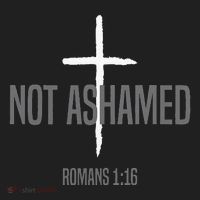 Not Ashamed Cross Inspirational Christian Religious Bible Women's Sweatshirt thumb 2