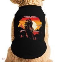 Native American Chief Tribes Culture Sacred Sioux Doggie Tank thumb 0