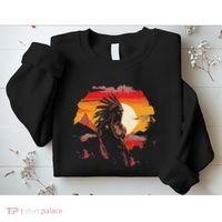 Native American Chief Tribes Culture Sacred Sioux Sweatshirt thumb 2