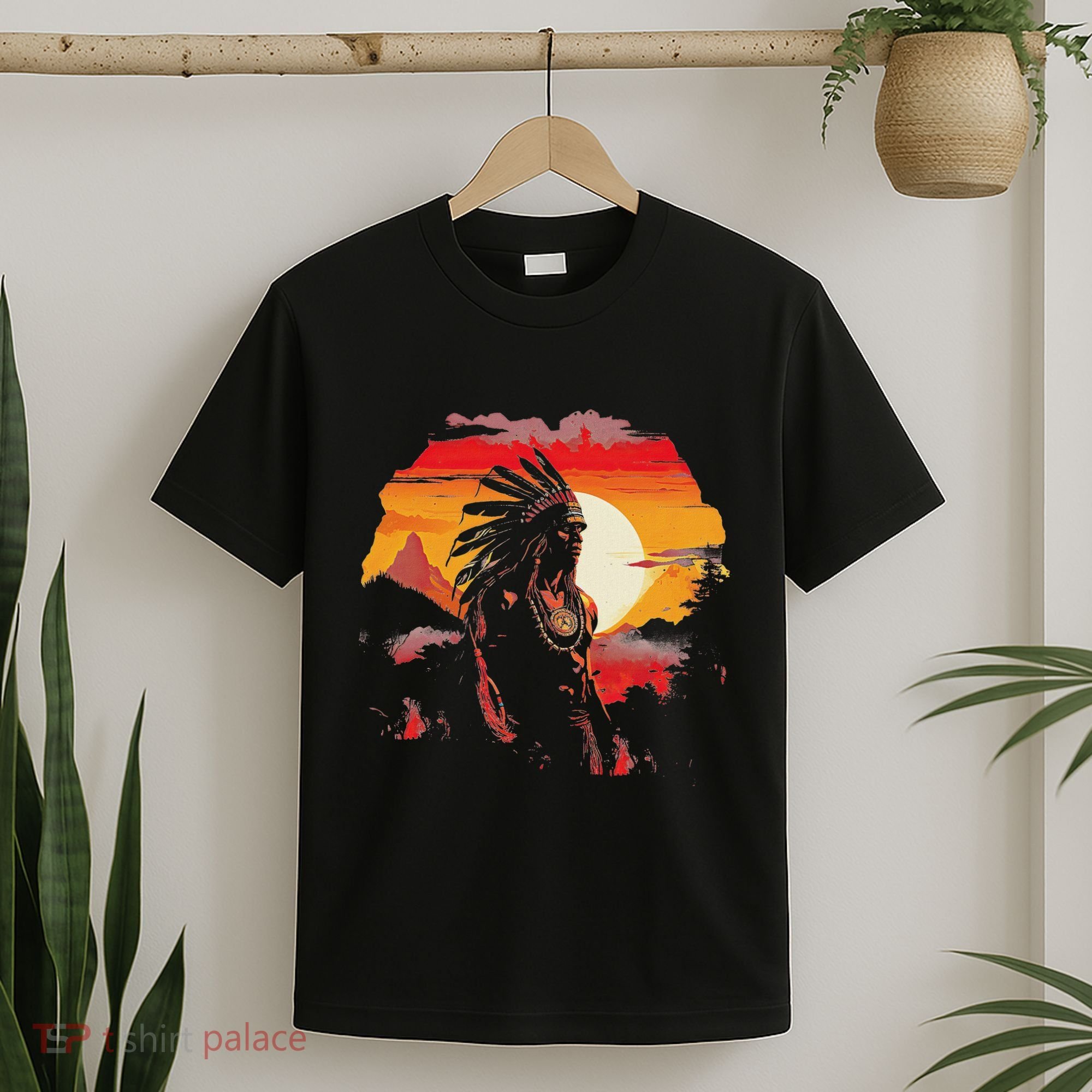 Native American Chief Tribes Culture Sacred Sioux T-Shirt