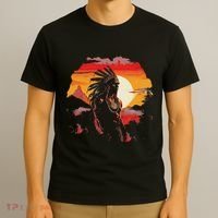 Native American Chief Tribes Culture Sacred Sioux T-Shirt thumb 3