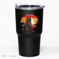 Native American Chief Tribes Culture Sacred Sioux Tumbler thumb 0
