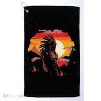 Native American Chief Tribes Culture Sacred Sioux Golf Towel thumb 0