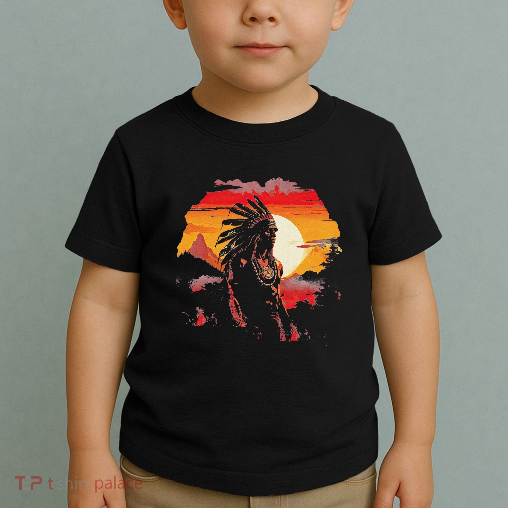 Native American Chief Tribes Culture Sacred Sioux Toddler T-Shirt