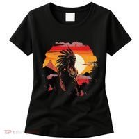 Native American Chief Tribes Culture Sacred Sioux Women's T-Shirt thumb 0