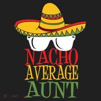 Nacho Average Aunt Tumbler thumb 3