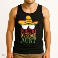 Nacho Average Aunt Tank Top thumb 3