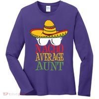 Nacho Average Aunt Women's Long Sleeve Shirt thumb 0