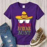Nacho Average Aunt Women's T-Shirt thumb 3