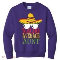 Nacho Average Aunt Kids Sweatshirt thumb 0
