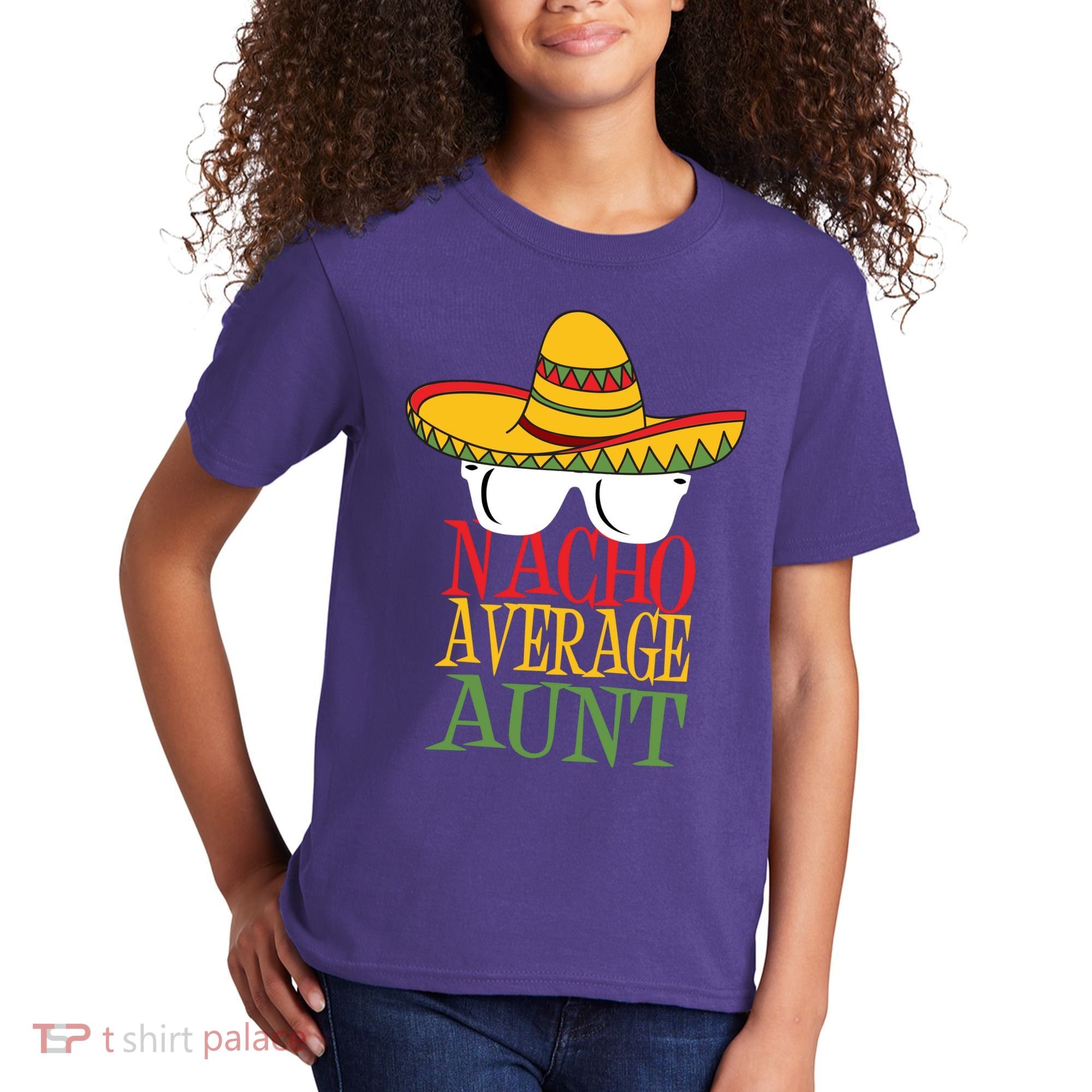 Nacho Average Aunt Kids T-Shirt