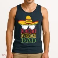 Nacho Average Dad Tank Top thumb 3