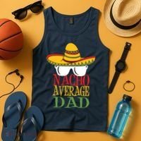 Nacho Average Dad Tank Top thumb 4
