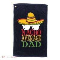 Nacho Average Dad Golf Towel thumb 0