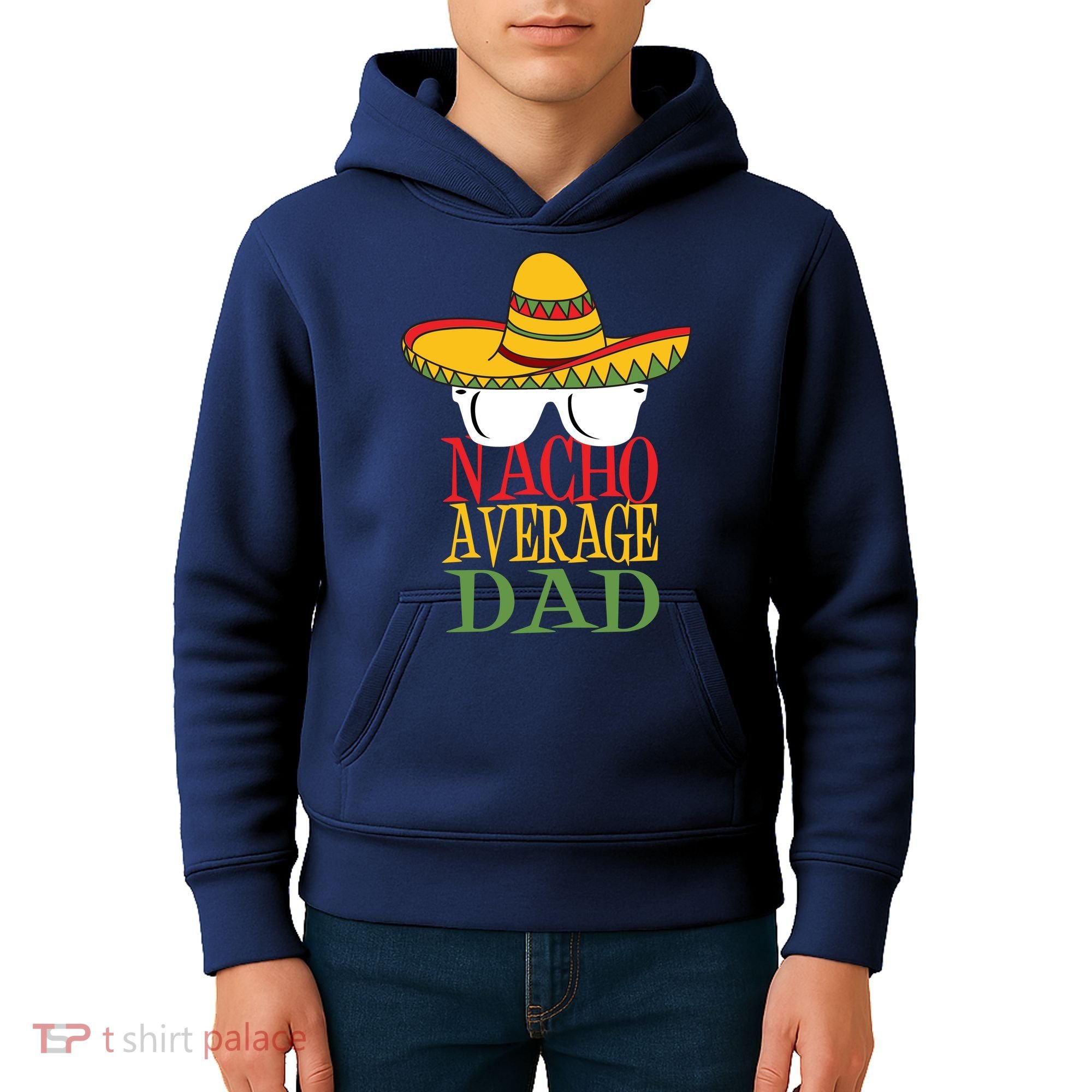 Nacho Average Dad Kids Hoodie