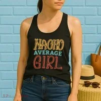 Nacho Average Girl Women's Tank Top thumb 2