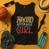 Nacho Average Girl Tank Top thumb 4