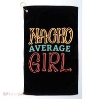 Nacho Average Girl Golf Towel thumb 0