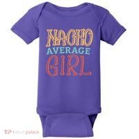 Nacho Average Girl Baby Bodysuit thumb 0