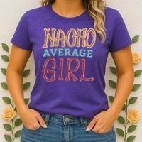 Nacho Average Girl Women's T-Shirt thumb 2