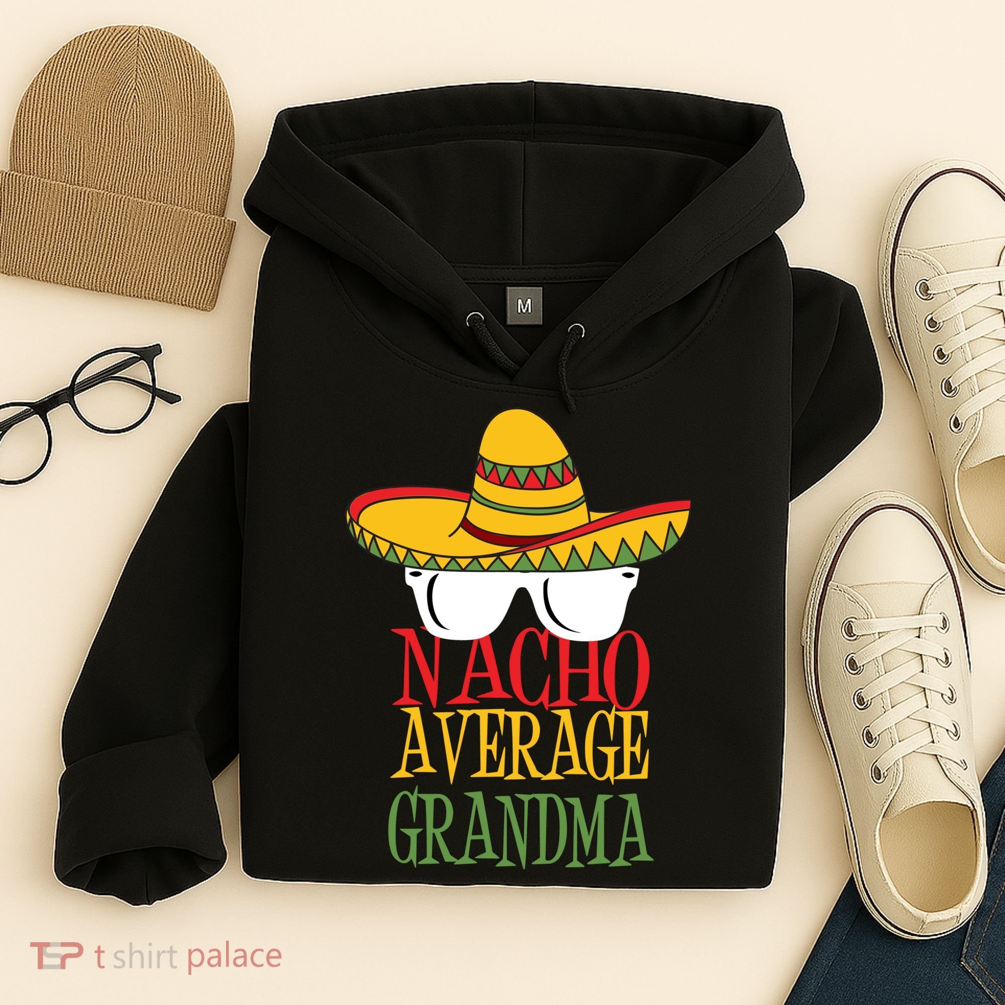 Nacho Average Grandma Hoodie