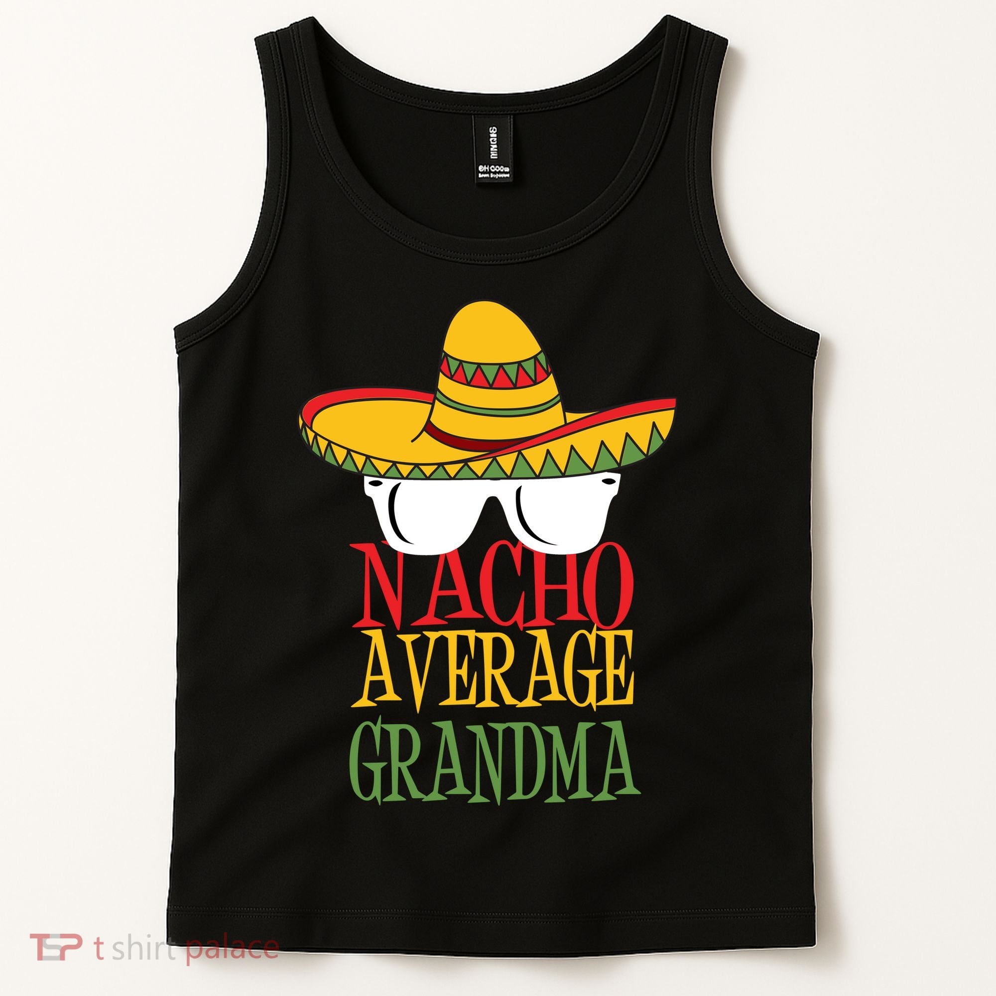 Nacho Average Grandma Tank Top