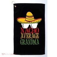 Nacho Average Grandma Golf Towel thumb 0