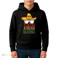 Nacho Average Grandma Kids Hoodie thumb 4