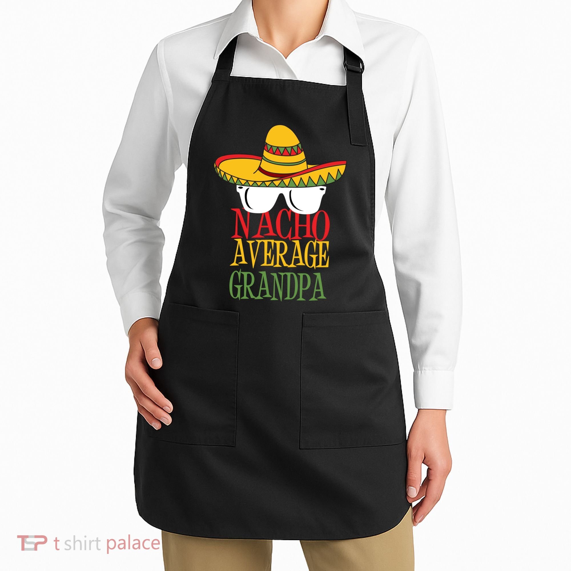 Nacho Average Grandpa Apron
