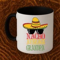 Nacho Average Grandpa Coffee Mug thumb 2
