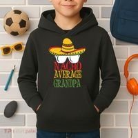 Nacho Average Grandpa Kids Hoodie thumb 2