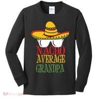 Nacho Average Grandpa Kids Long Sleeve Shirt thumb 0