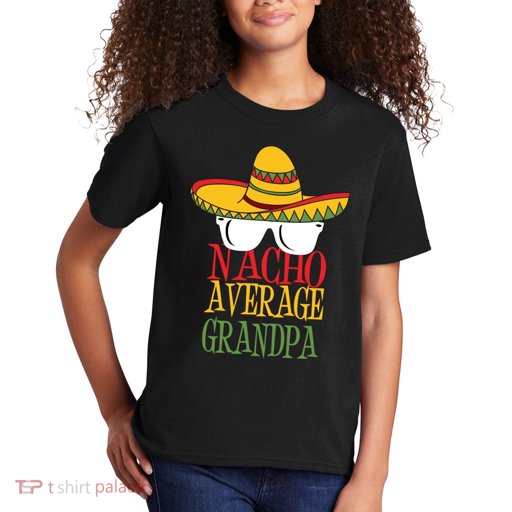 Nacho Average Grandpa Kids T-Shirt