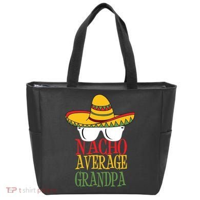 Nacho Average Grandpa Tote Bag