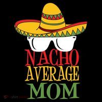 Nacho Average Mom Sweatshirt thumb 3