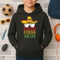 Nacho Average Mom Kids Hoodie thumb 2
