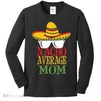 Nacho Average Mom Kids Long Sleeve Shirt thumb 0