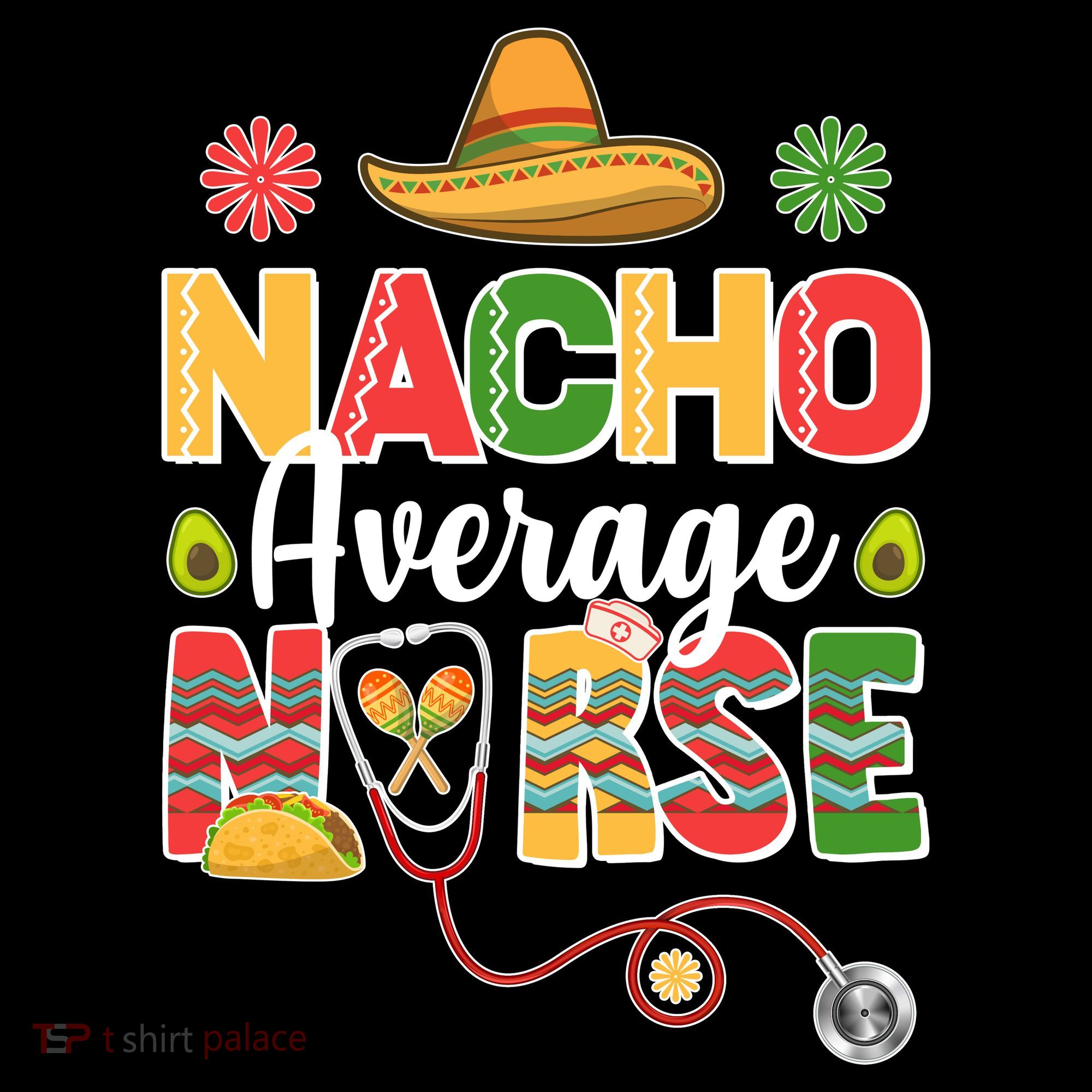 Nacho Average Nurse Cinco De Mayo Women's Hoodie